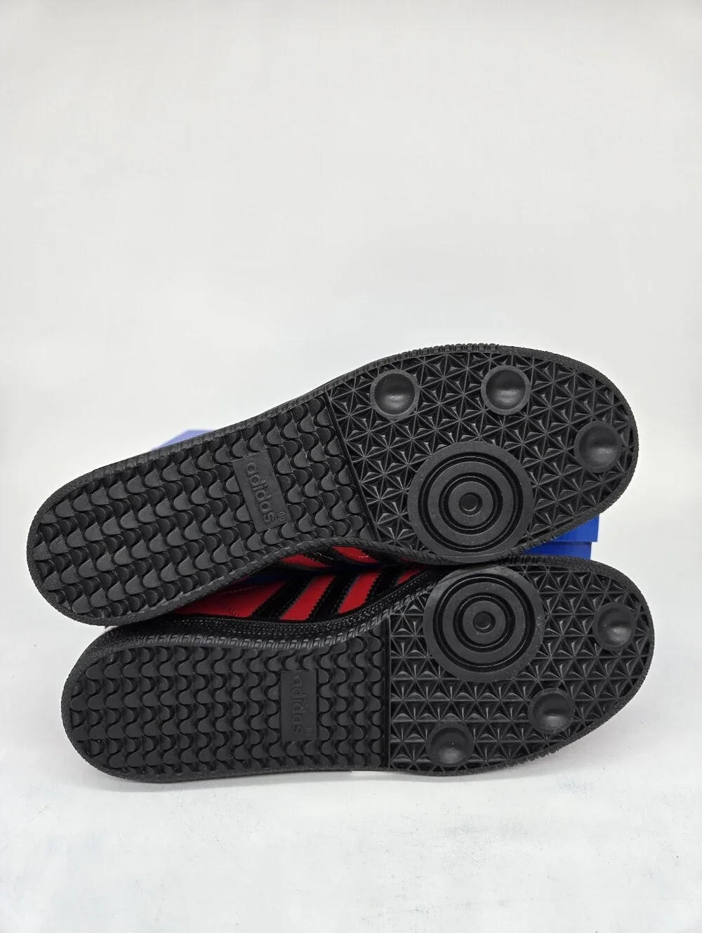 adidas Women's Samba OG IH3989 Better Scarlet Black Patent Shoes Size 7.5 - Picture 7 of 8